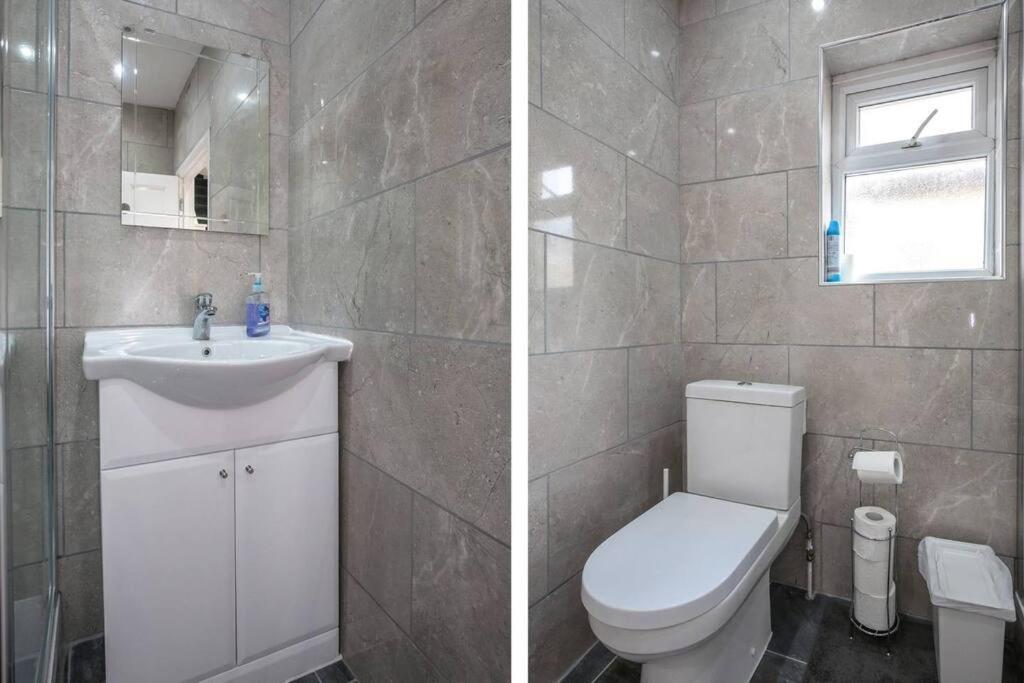 Large Modern Apartment With Garden Sleeps 10 Guests Londra Esterno foto